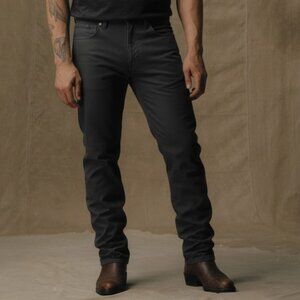 Filson Flannel Lined Dry Tin Pants Mens 30x30 Raven Dark Heavyweight Heritage